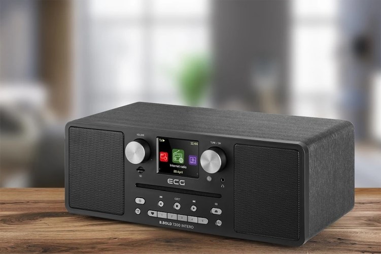 ECG B BOLD 7200 Intero Black internetové rádio